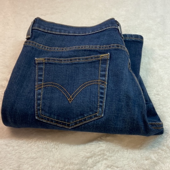 Levi’s 515 Bootcut Jeans 8 Short Dark wash - Picture 9 of 9